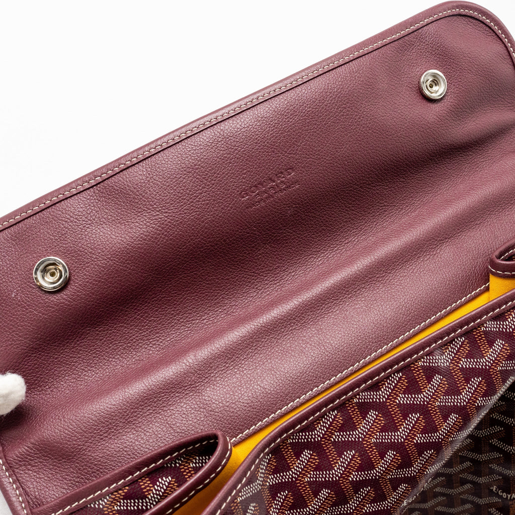 SAINT LEGER BACKPACK GOYARDINE CANVAS BURGUNDY SHW