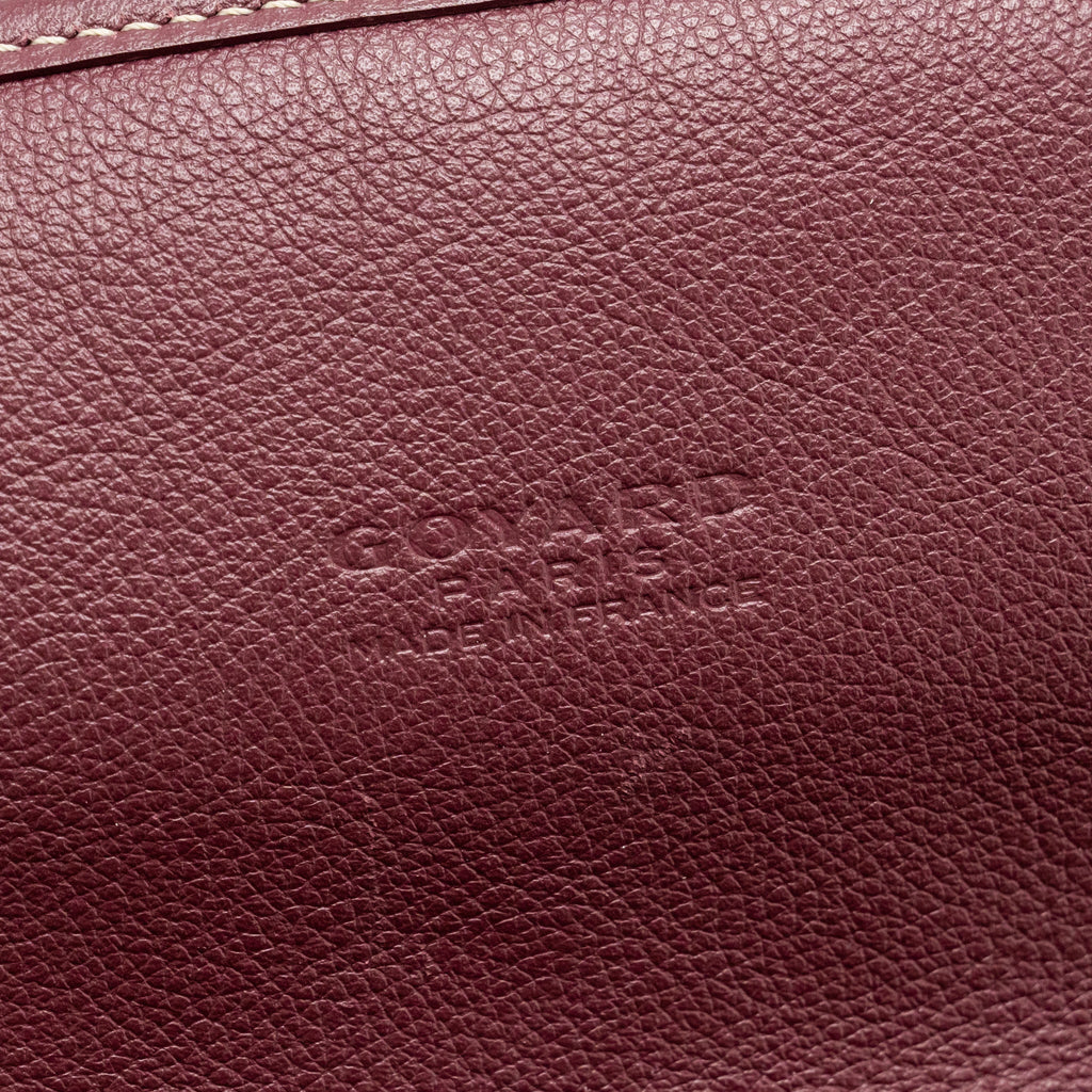 SAINT LEGER BACKPACK GOYARDINE CANVAS BURGUNDY SHW