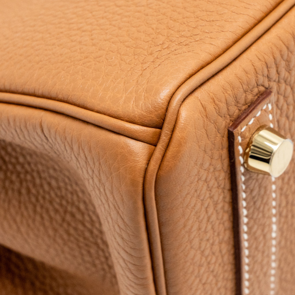 HERMES BIRKIN 25 TOGO GOLD GHW
