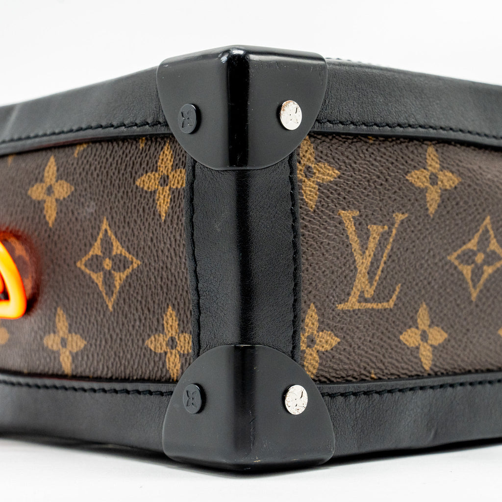 SOFT TRUNK LIMITED EDITION MONOGRAM CANVAS MULTICOLOUR HARDWARE