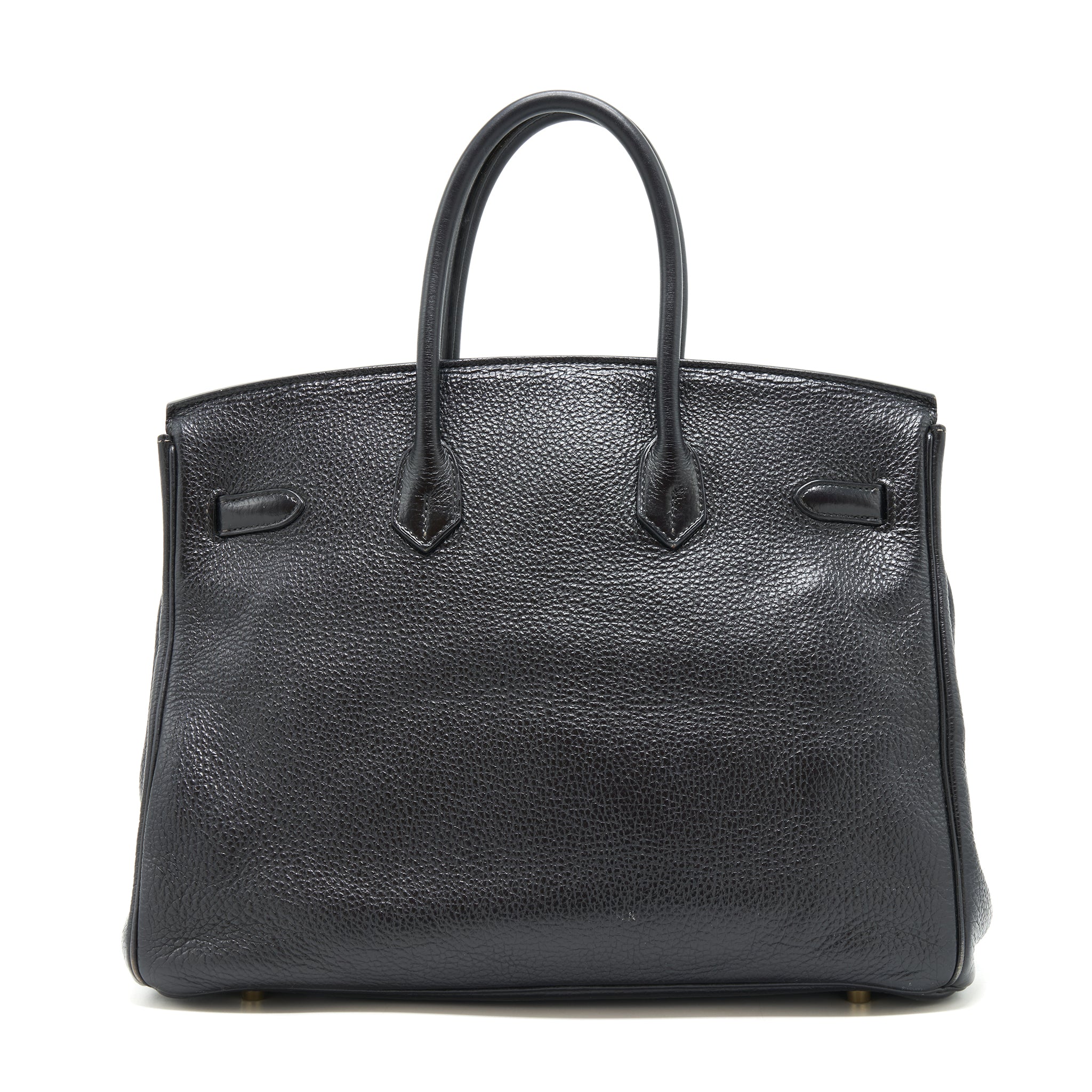 HERMES BIRKIN 35 CLEMENCE BLACK GHW