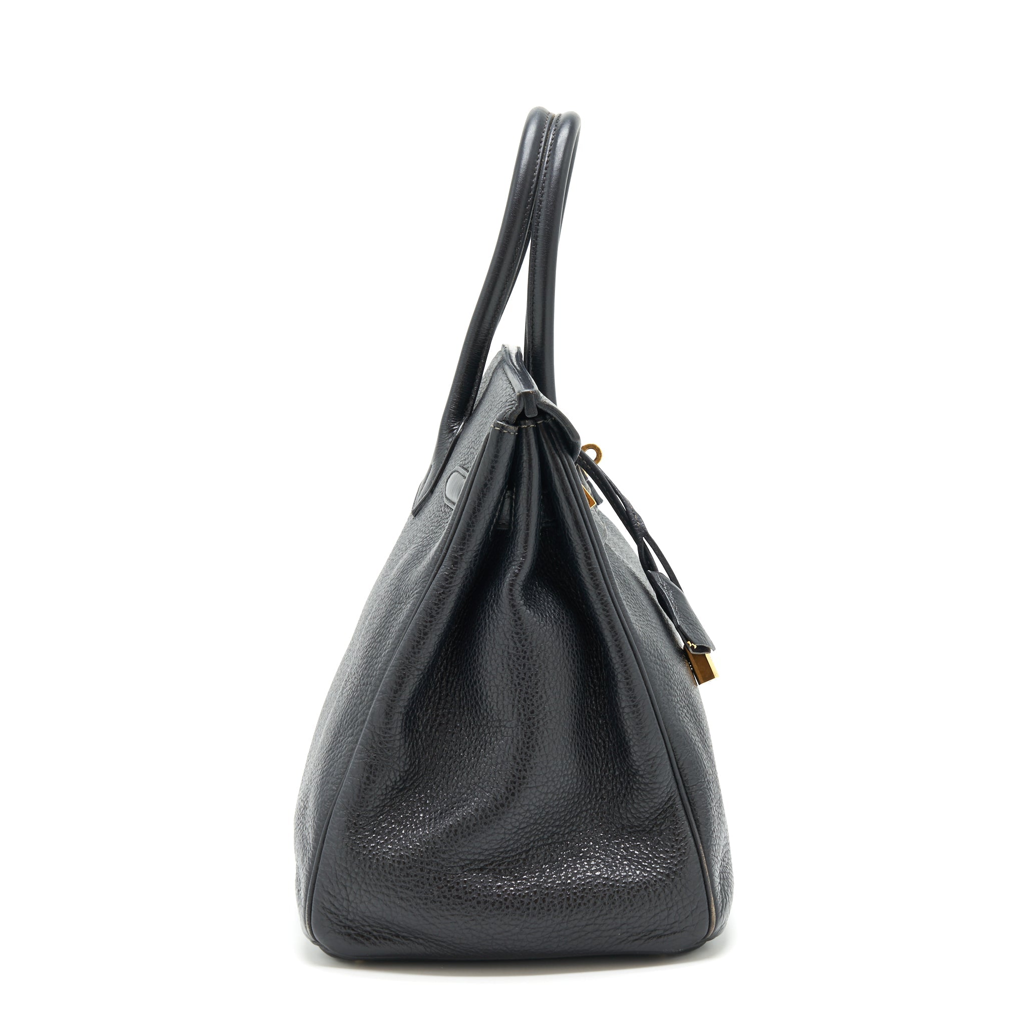 HERMES BIRKIN 35 CLEMENCE BLACK GHW