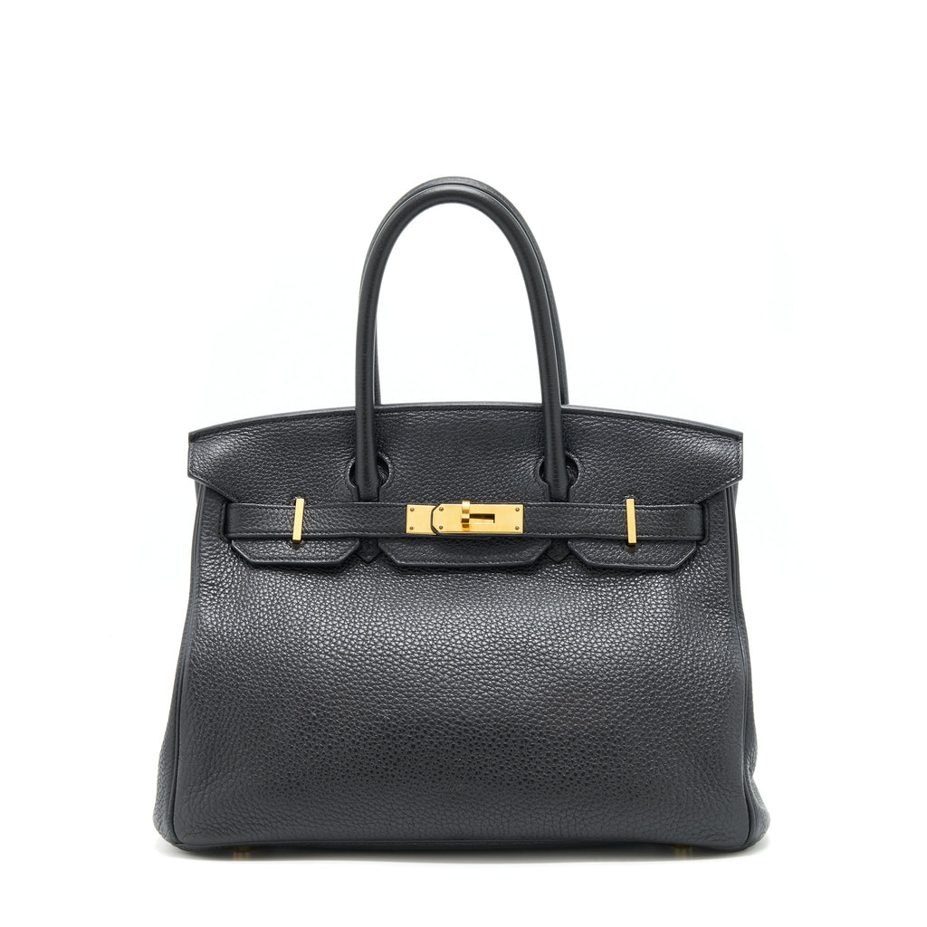 HERMES BIRKIN 30 BLACK GHW