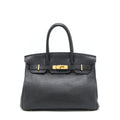 HERMES BIRKIN 30 BLACK GHW