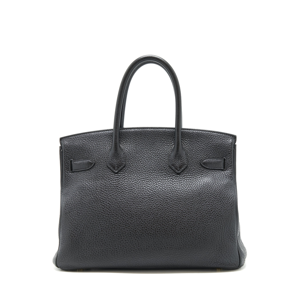 HERMES BIRKIN 30 BLACK GHW