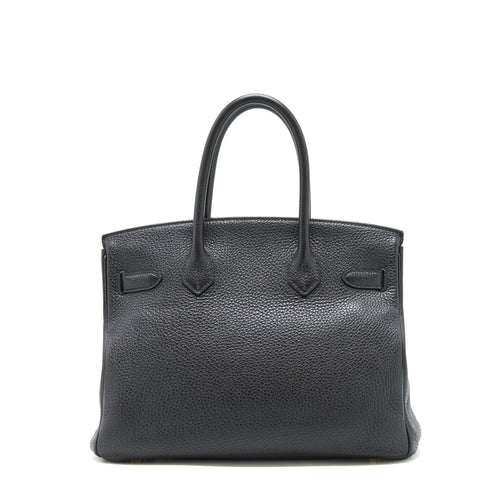 HERMES BIRKIN 30 BLACK GHW