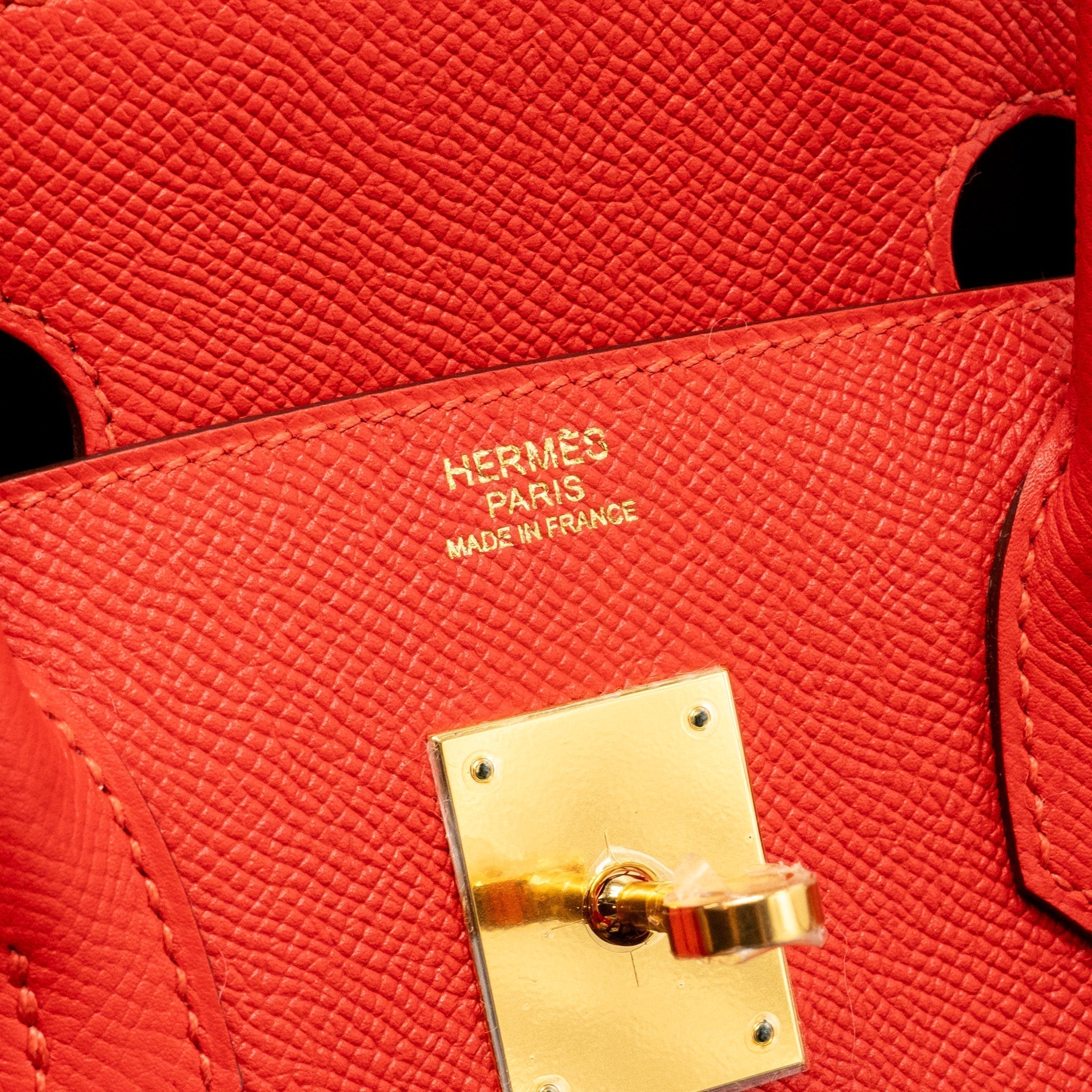 HERMES BIRKIN 30 EPSOM S5 ROUGE TOMATE GHW