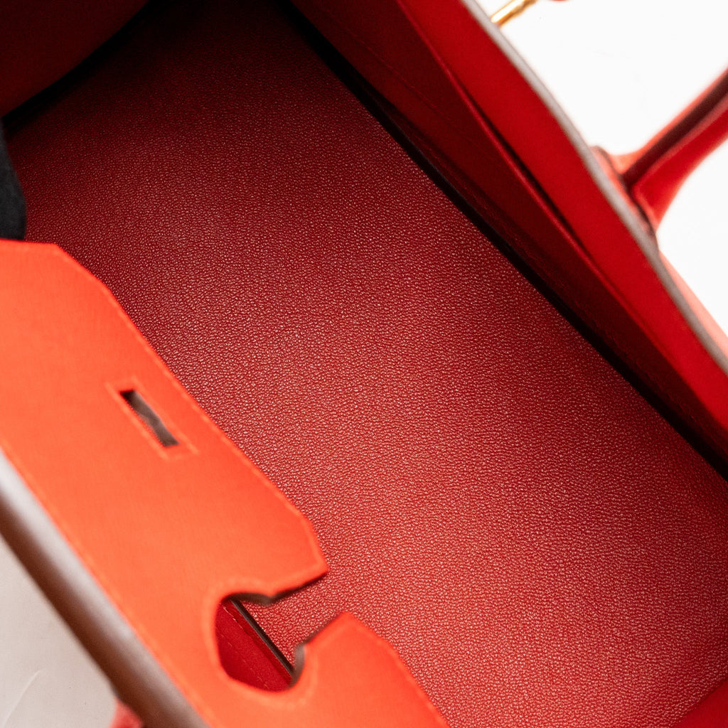 HERMES BIRKIN 30 EPSOM S5 ROUGE TOMATE GHW