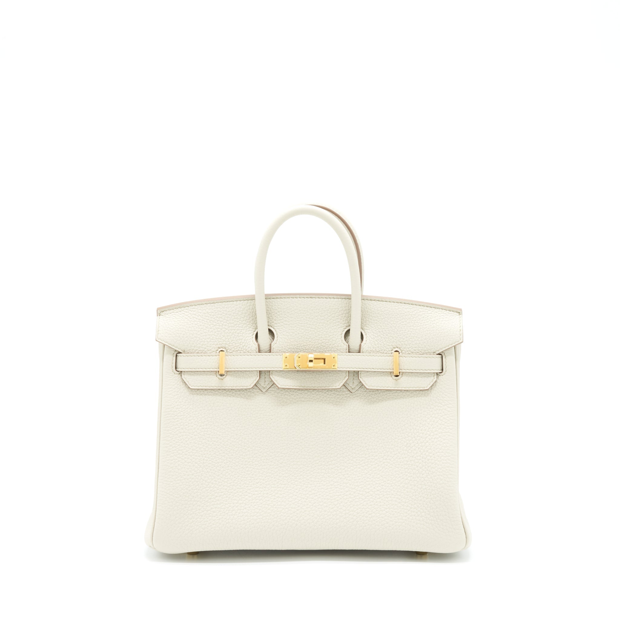 HERMES BIRKIN 25 TOGO BETON GHW