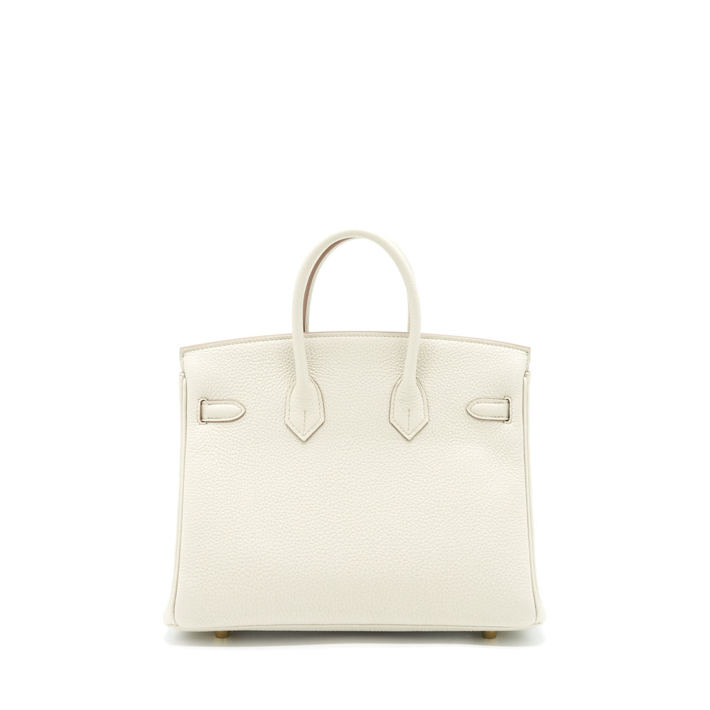 HERMES BIRKIN 25 TOGO BETON GHW