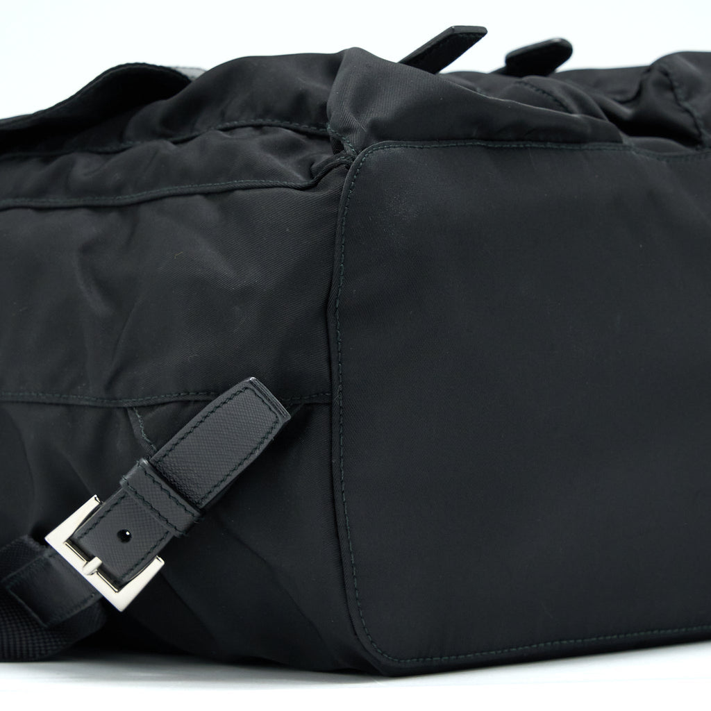 RE-NYLON BACKPACK BLACK SHW