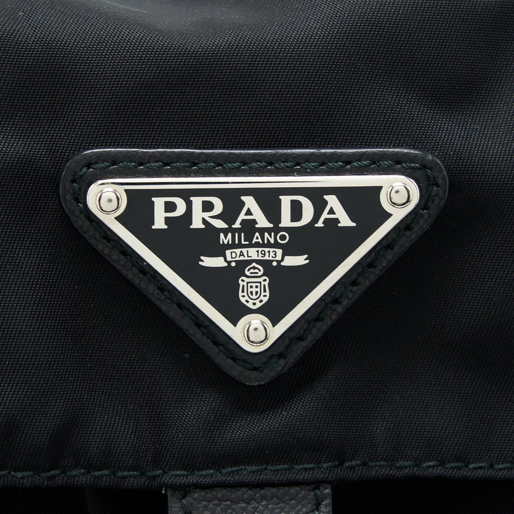 RE-NYLON BACKPACK BLACK SHW