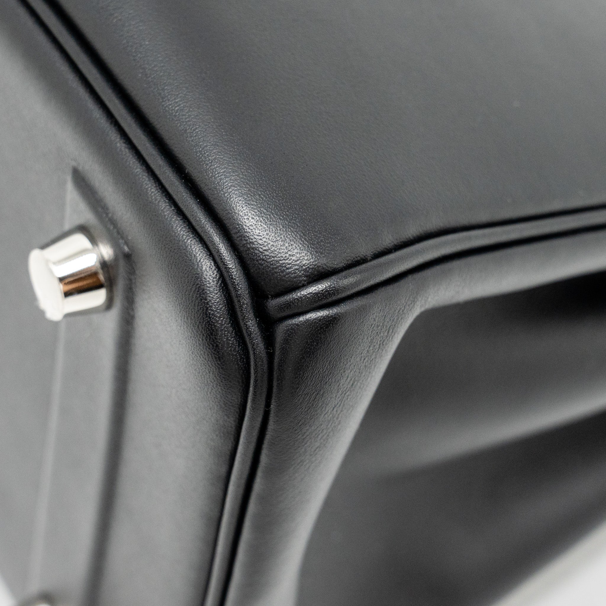 HERMES BIRKIN SHADOW 25 SWIFT BLACK SHW