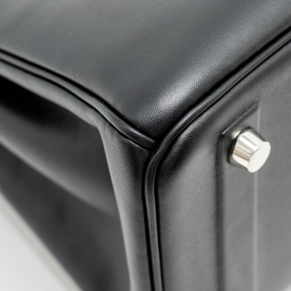HERMES BIRKIN SHADOW 25 SWIFT BLACK SHW