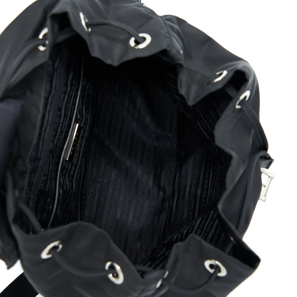 RE-NYLON BACKPACK BLACK SHW