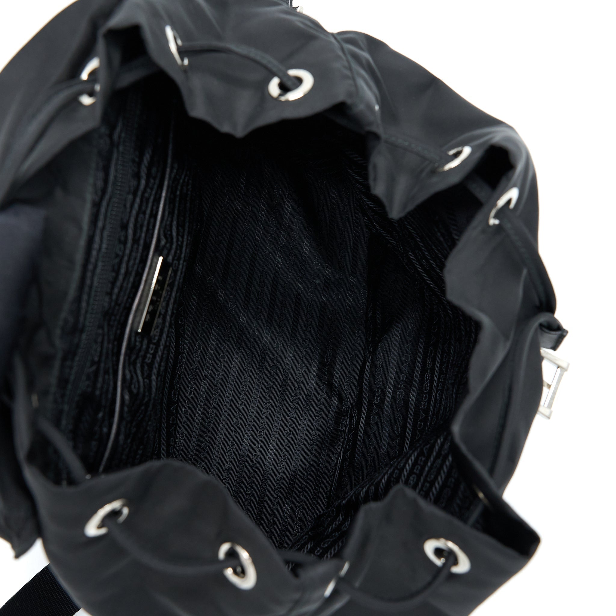 RE-NYLON BACKPACK BLACK SHW