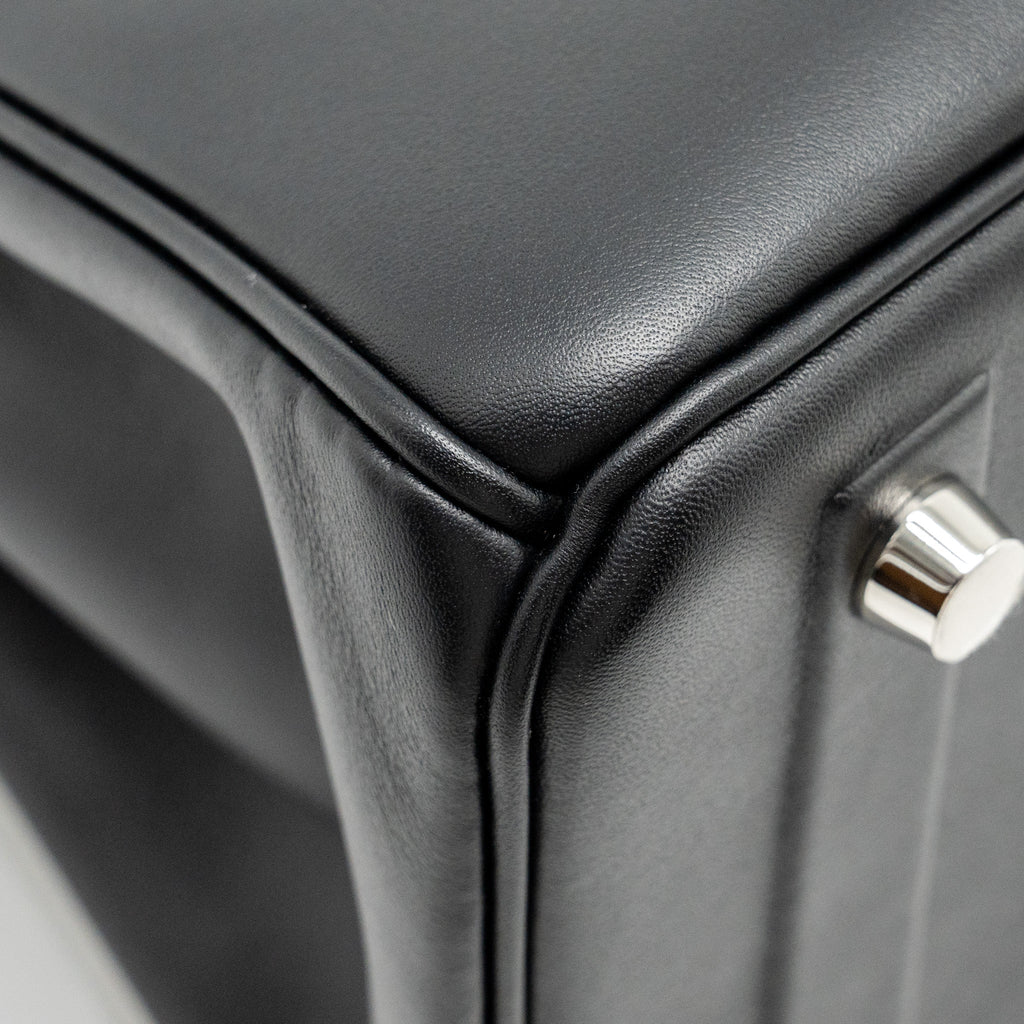 HERMES BIRKIN SHADOW 25 SWIFT BLACK SHW