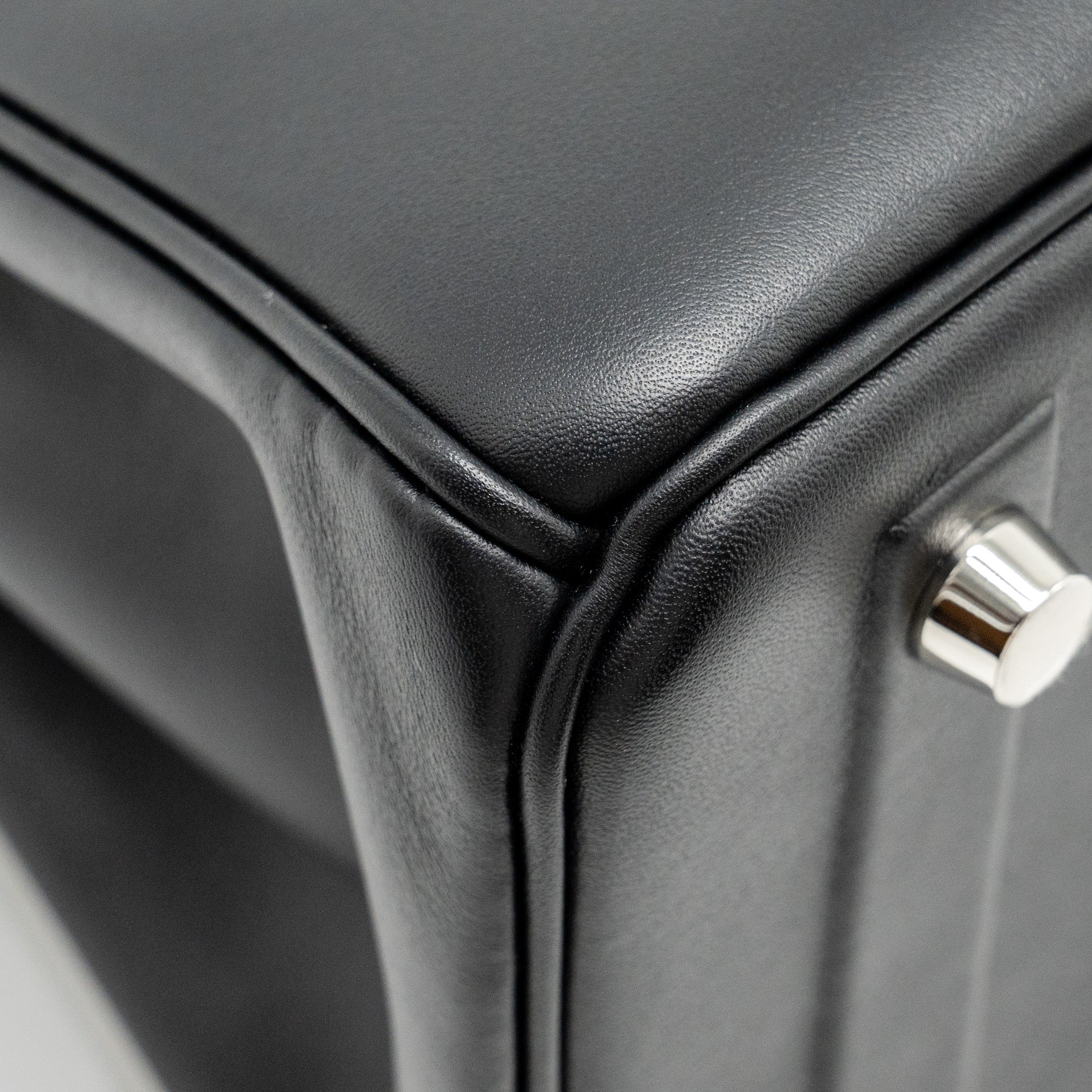 HERMES BIRKIN SHADOW 25 SWIFT BLACK SHW
