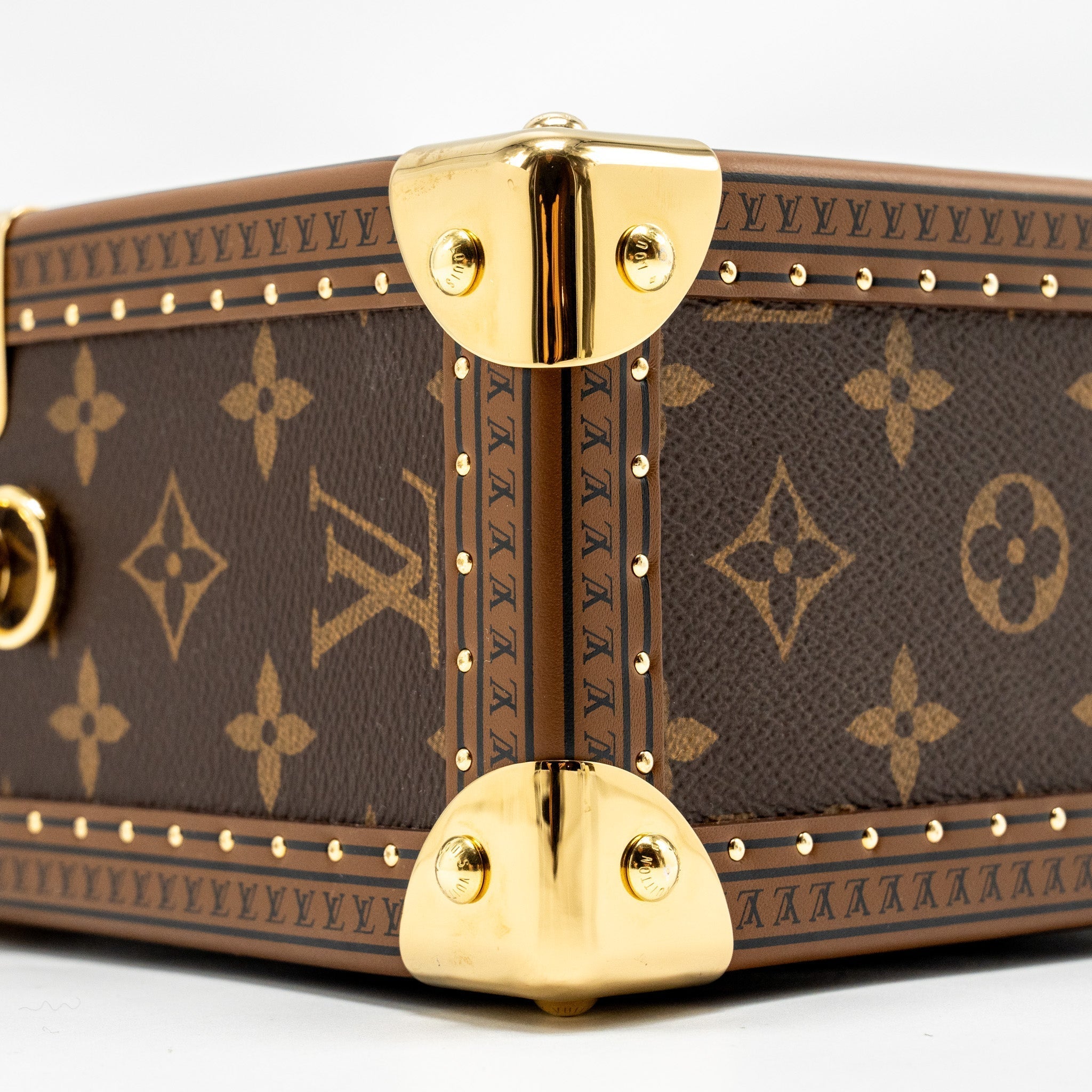 CAMERA BOX TRUNK MONOGRAM CANVAS/LEATHER GHW