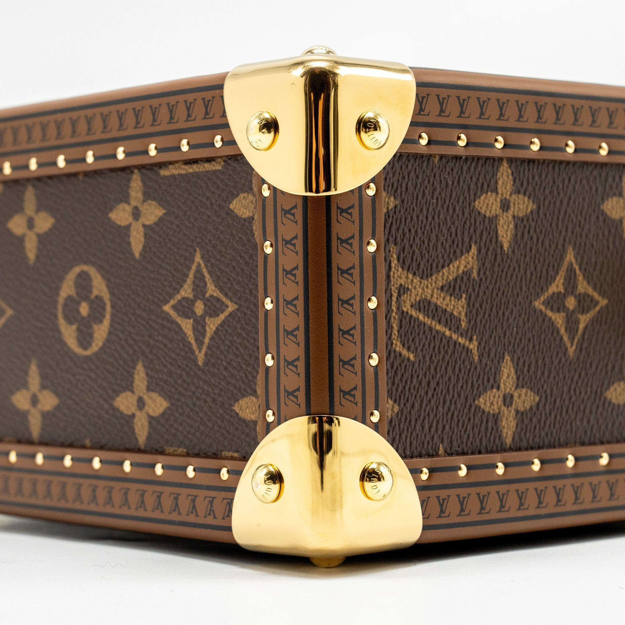 CAMERA BOX TRUNK MONOGRAM CANVAS/LEATHER GHW