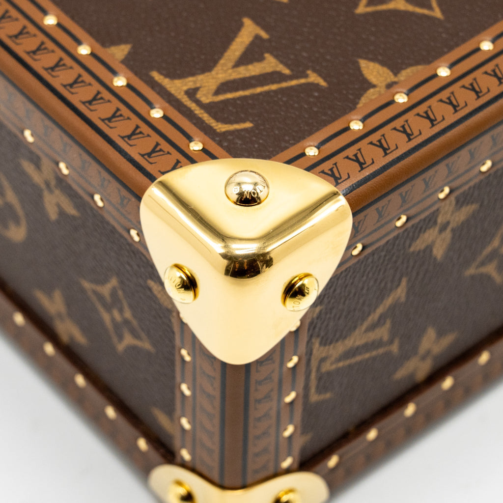 CAMERA BOX TRUNK MONOGRAM CANVAS/LEATHER GHW