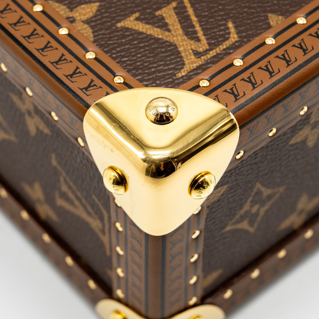CAMERA BOX TRUNK MONOGRAM CANVAS/LEATHER GHW