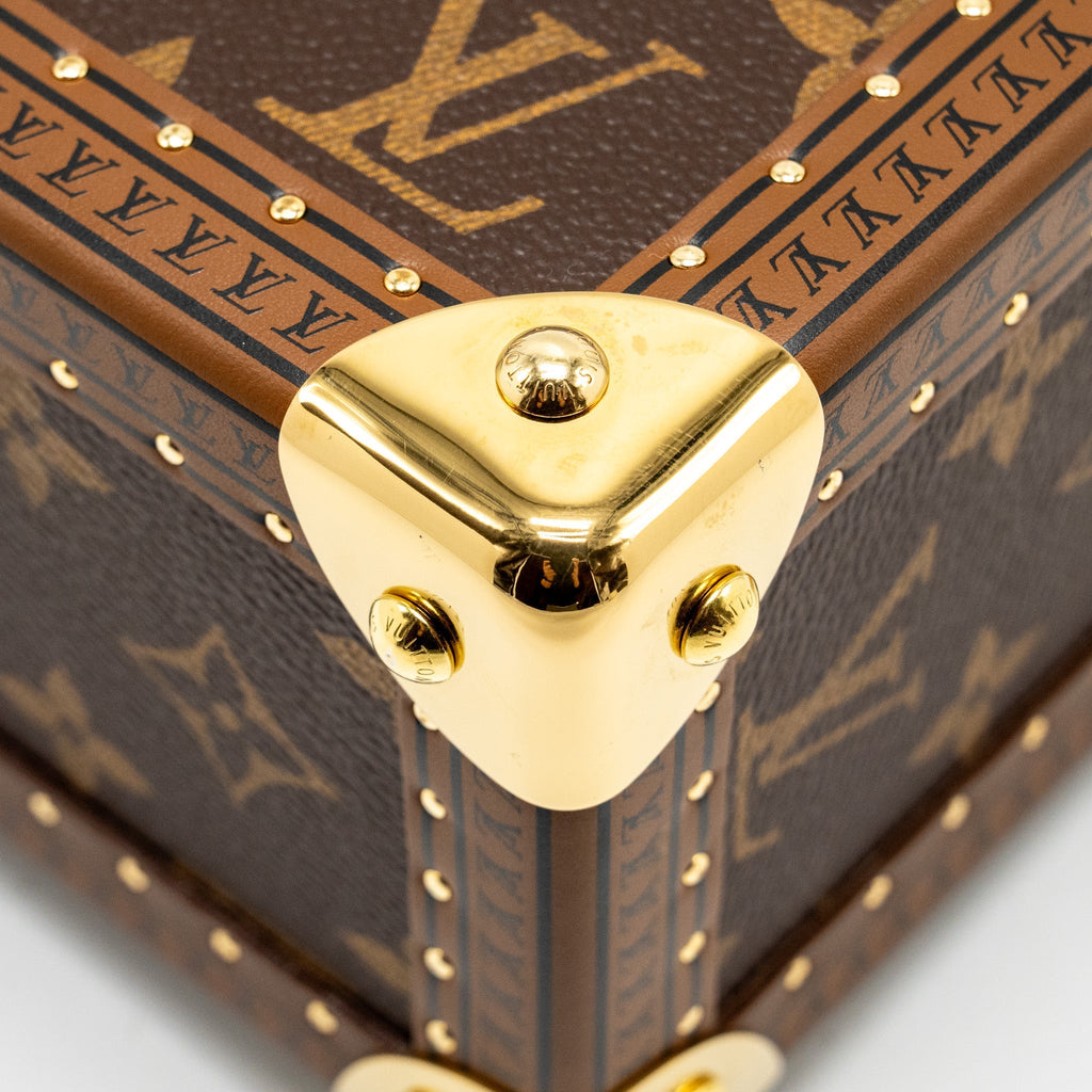 CAMERA BOX TRUNK MONOGRAM CANVAS/LEATHER GHW