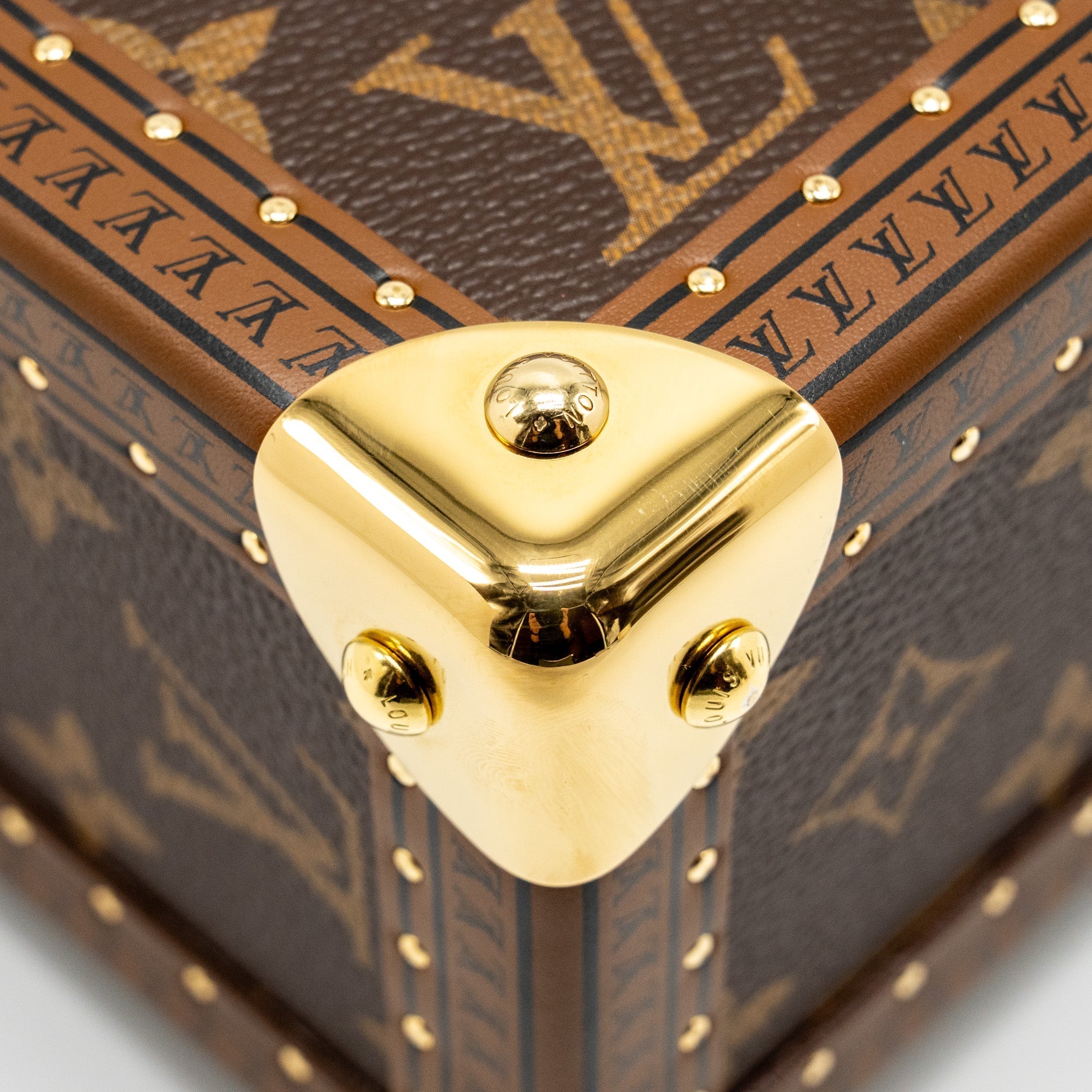 CAMERA BOX TRUNK MONOGRAM CANVAS/LEATHER GHW