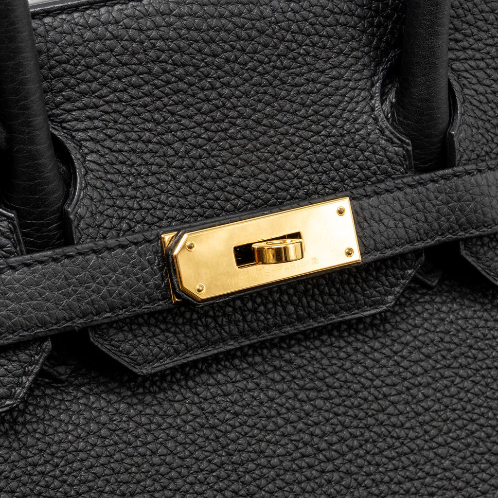 HERMES BIRKIN 30 TOGO BLACK GHW