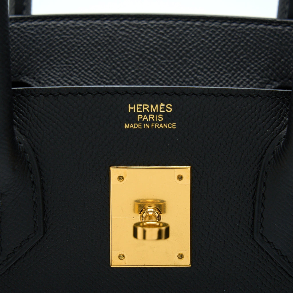 HERMES BIRKIN 30 EPSOM BLACK GHW