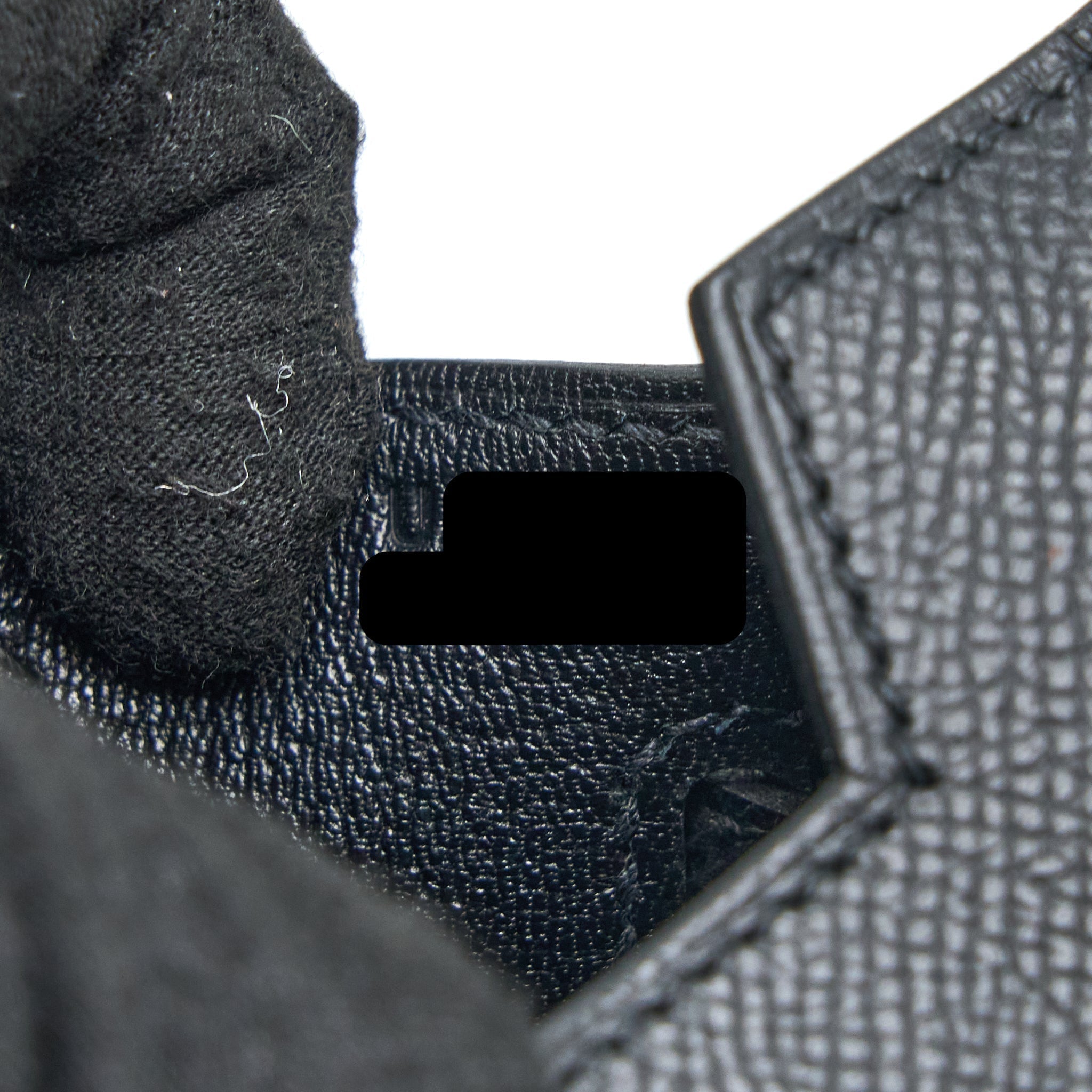 HERMES BIRKIN 25 EPSOM BLACK RGHW