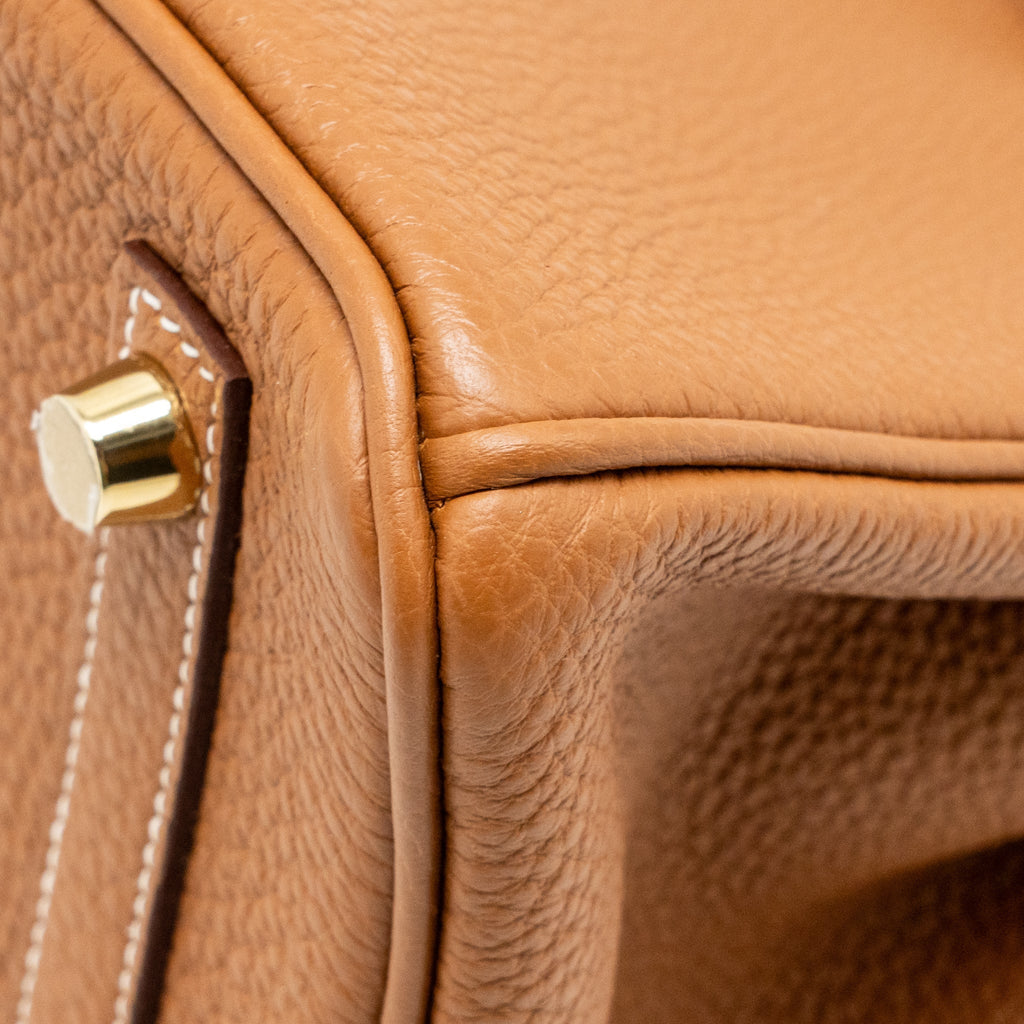 HERMES BIRKIN25 TOGO GOLD GHW