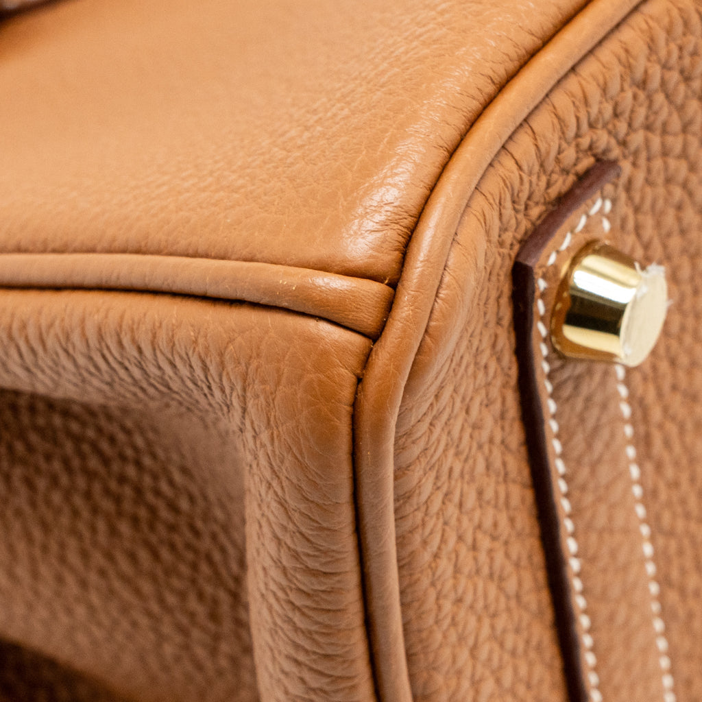 HERMES BIRKIN25 TOGO GOLD GHW