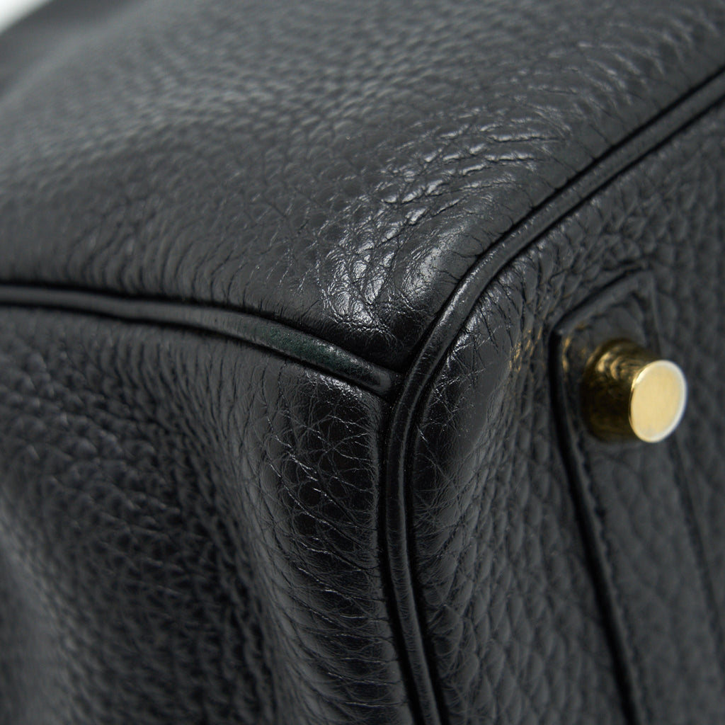 HERMES BIRKIN 30 BLACK GHW