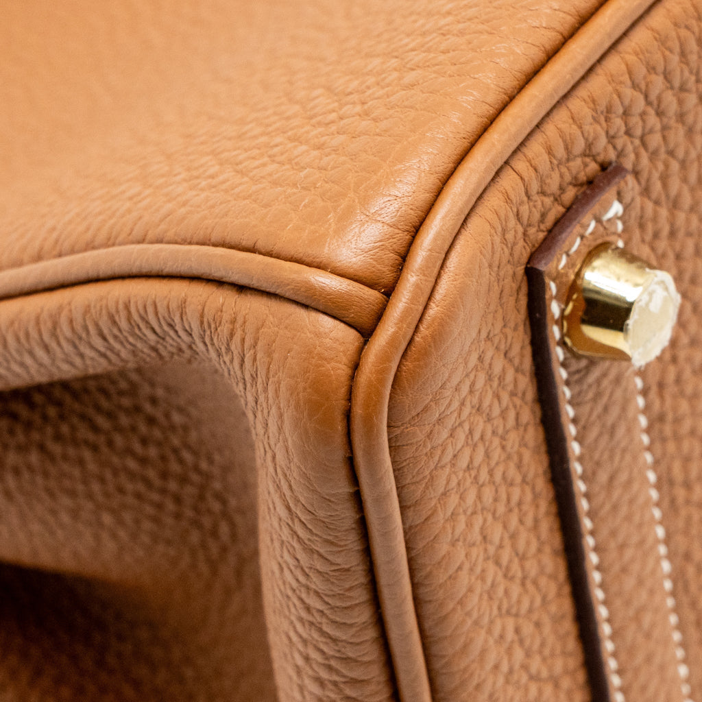 HERMES BIRKIN25 TOGO GOLD GHW