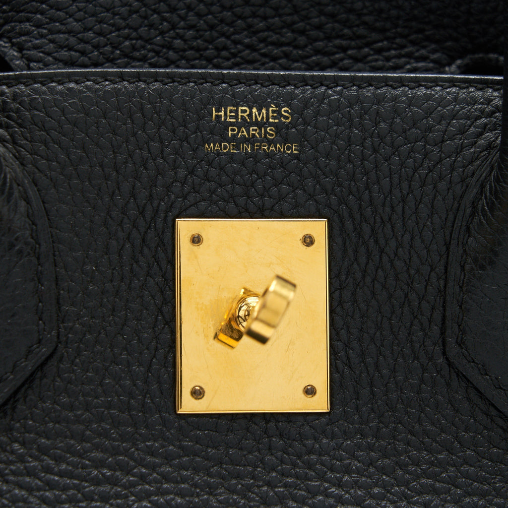 HERMES BIRKIN 30 BLACK GHW