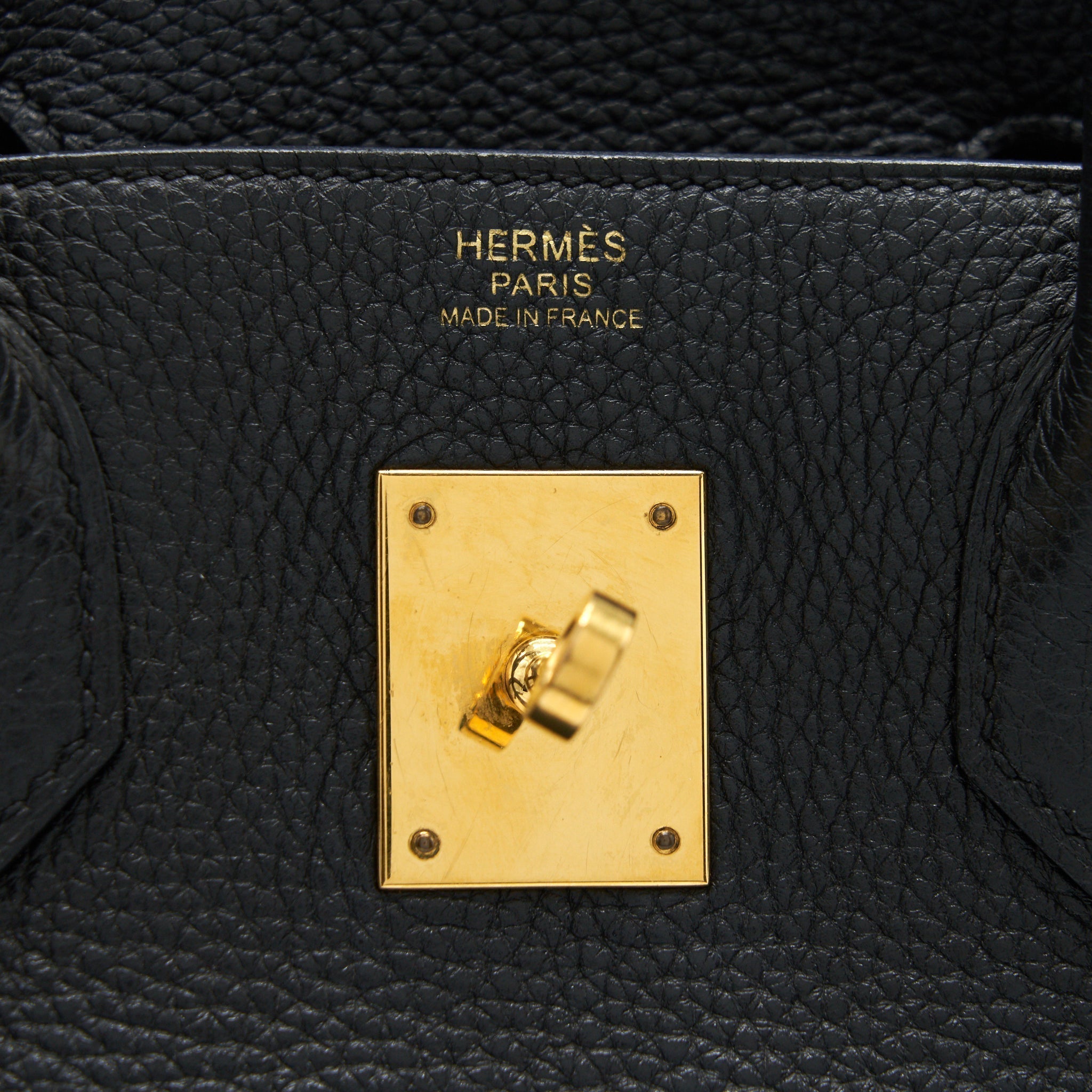 HERMES BIRKIN 30 BLACK GHW