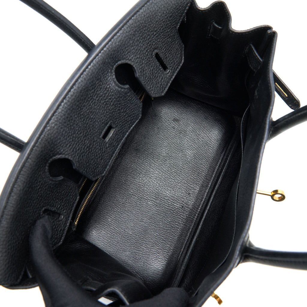 HERMES BIRKIN 30 BLACK GHW