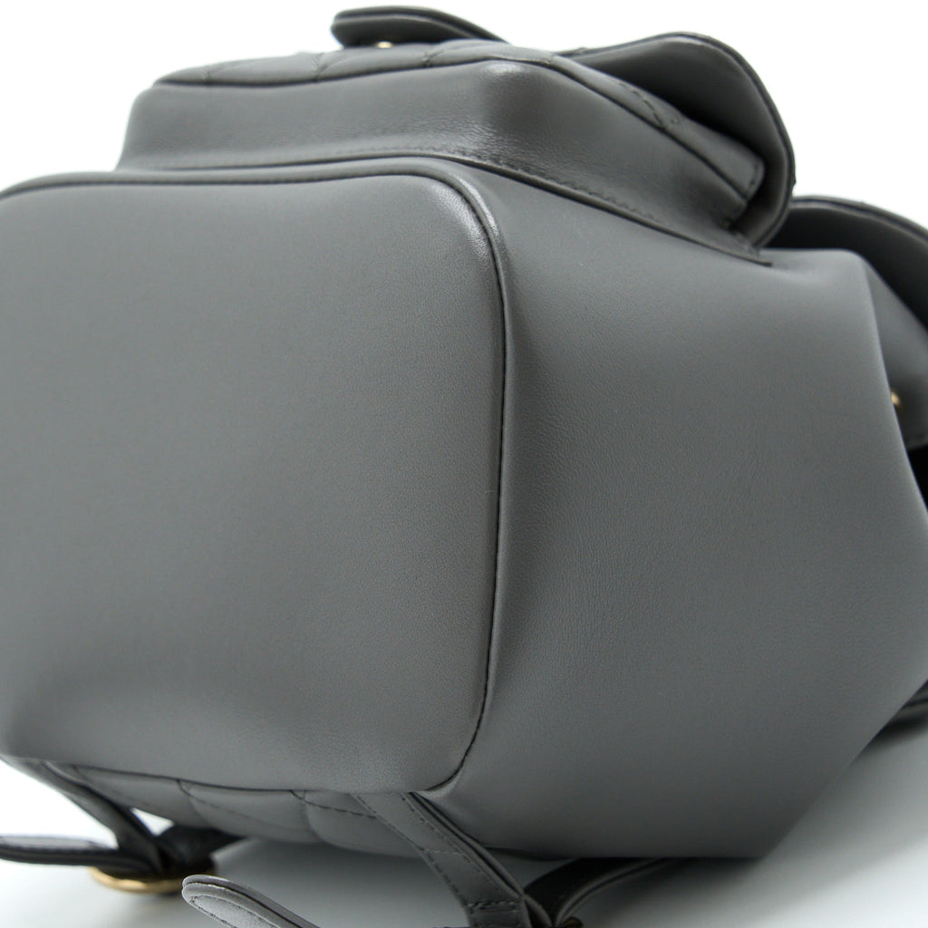 22A DUMA BACKPACK LAMBSKIN DARK GREY LGHW (MICROCHIP)