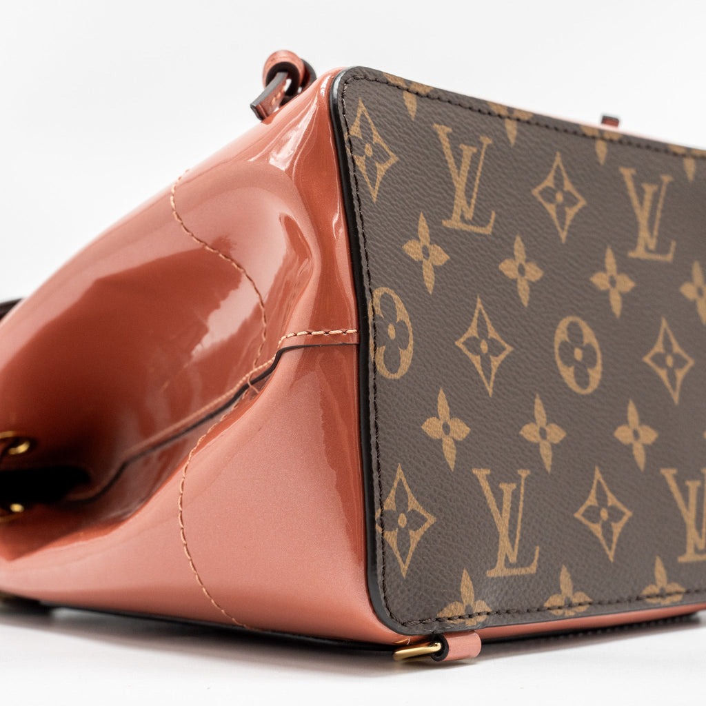 HOT SPRINGS BACKPACK PATENT / MONOGRAM CANVAS PINK GHW