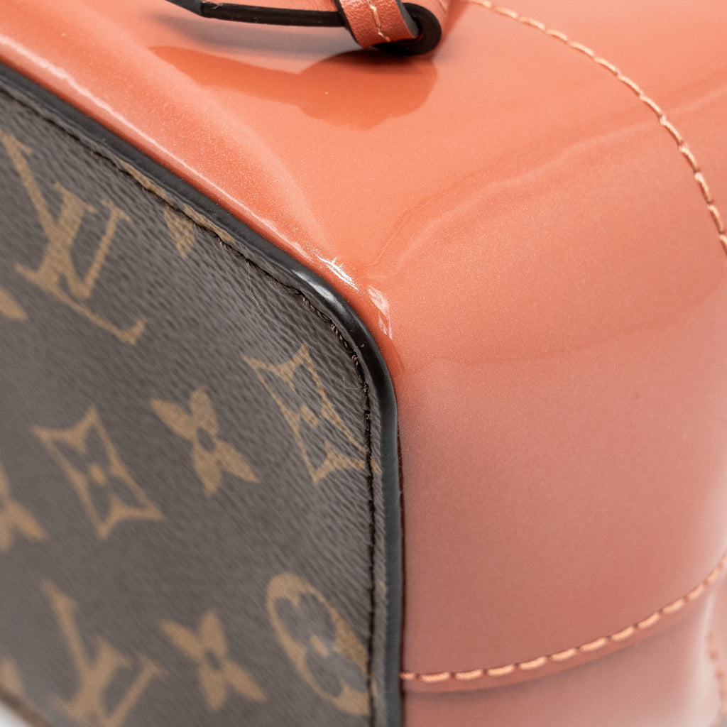 HOT SPRINGS BACKPACK PATENT / MONOGRAM CANVAS PINK GHW