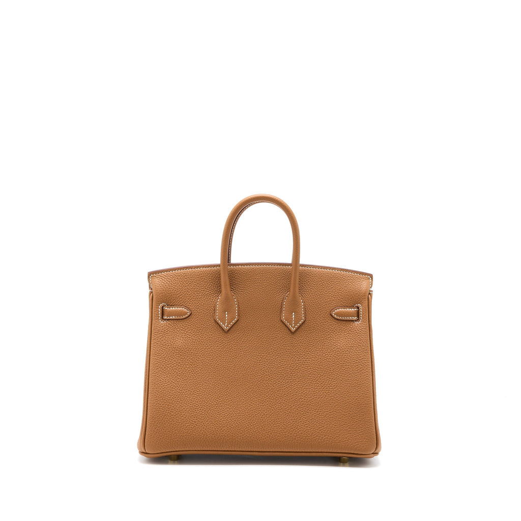 HERMES BIRKIN 25 TOGO 37 GOLD GHW