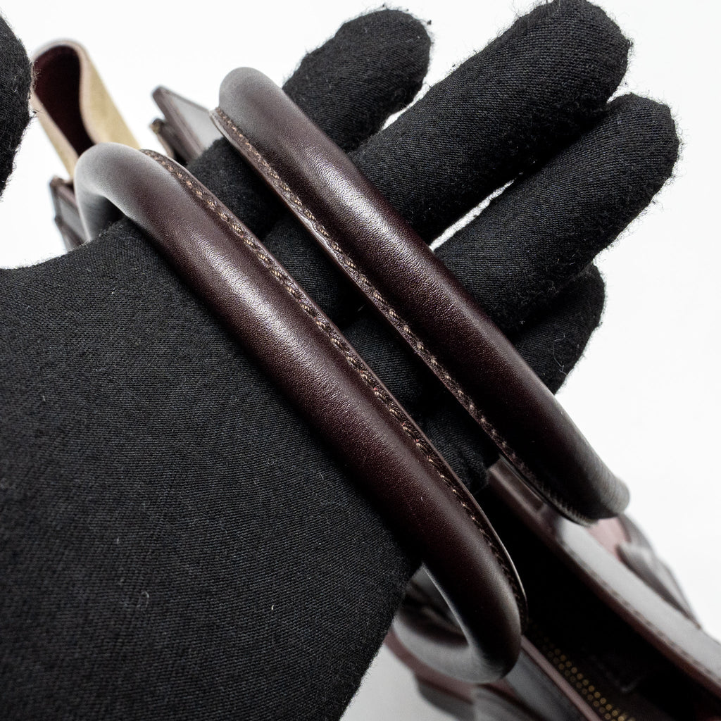 MICRO LUGGAGE BAG LEATHER MULTICOLOR