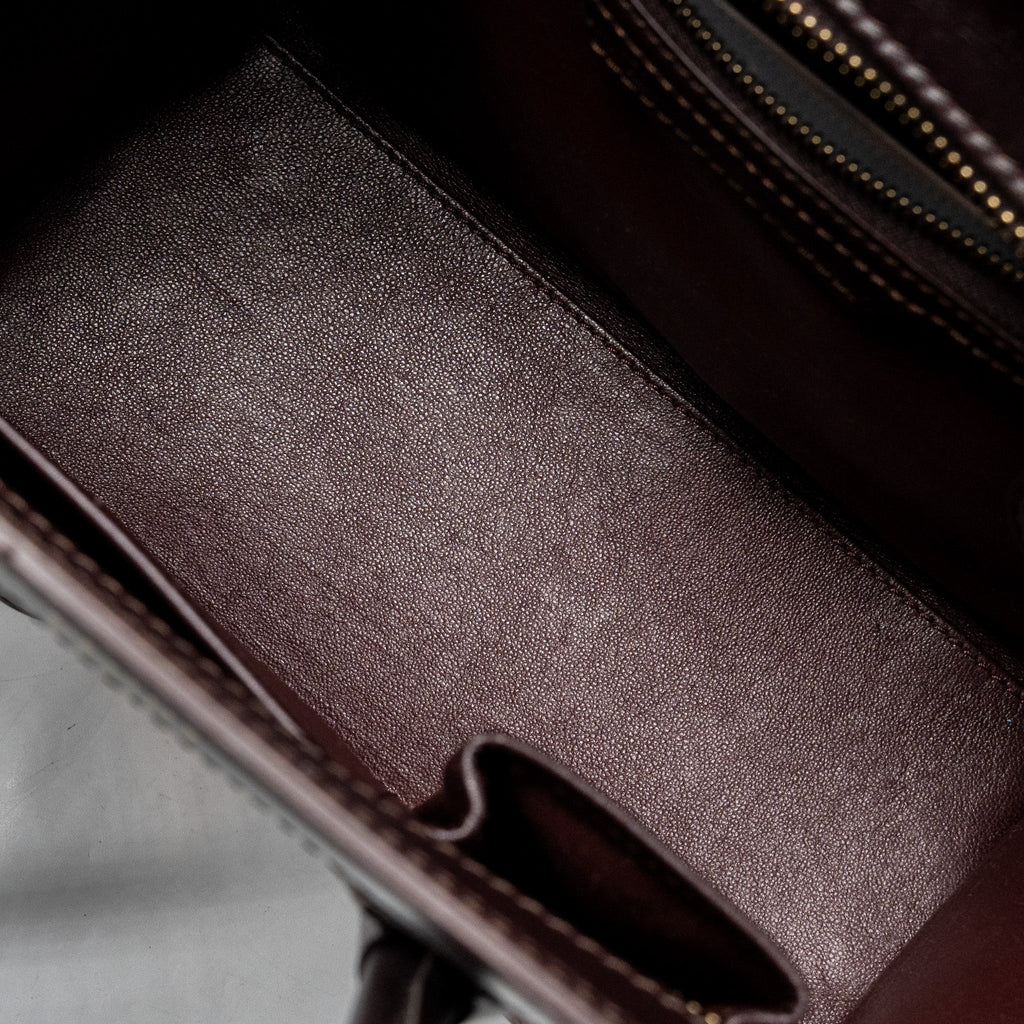 MICRO LUGGAGE BAG LEATHER MULTICOLOR