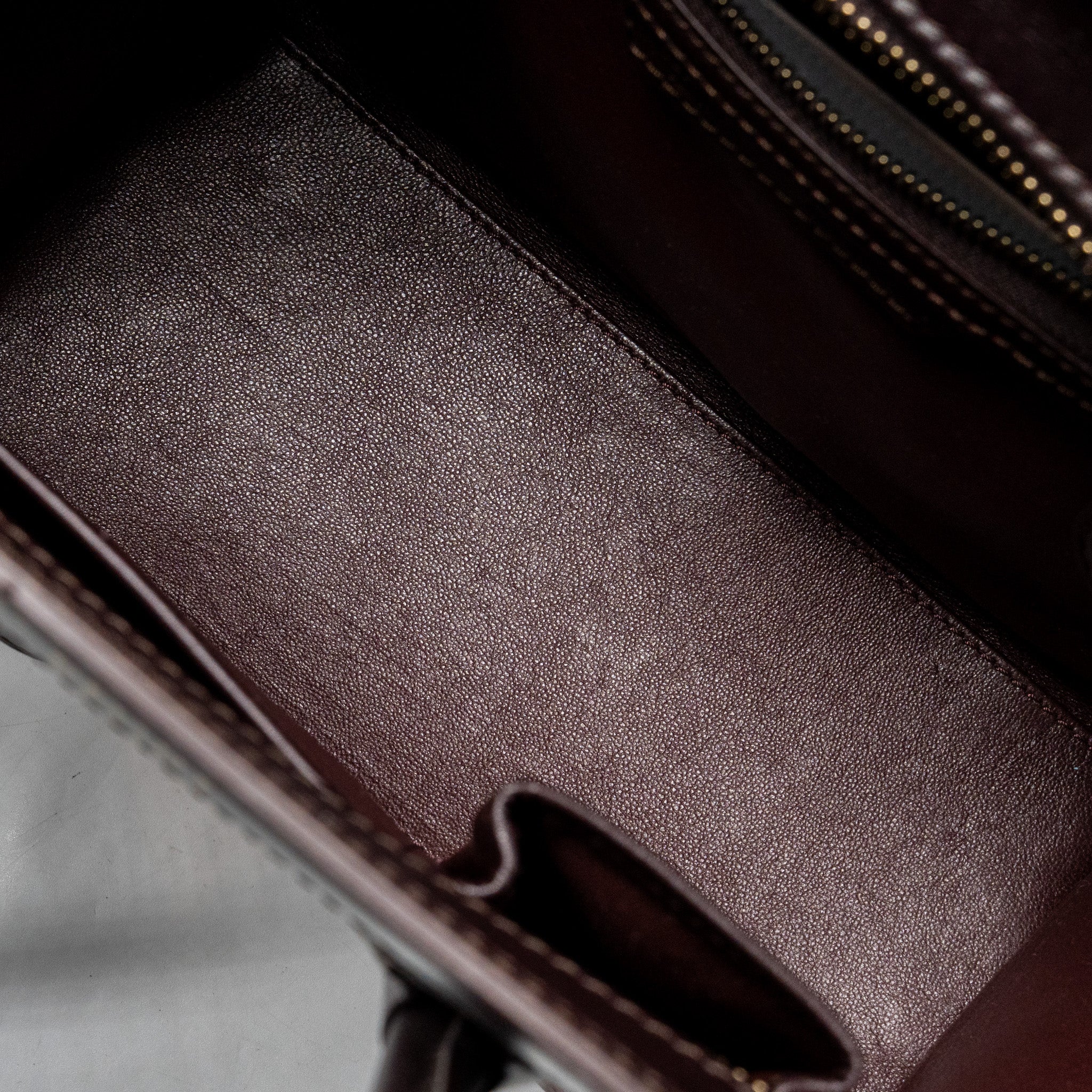MICRO LUGGAGE BAG LEATHER MULTICOLOR