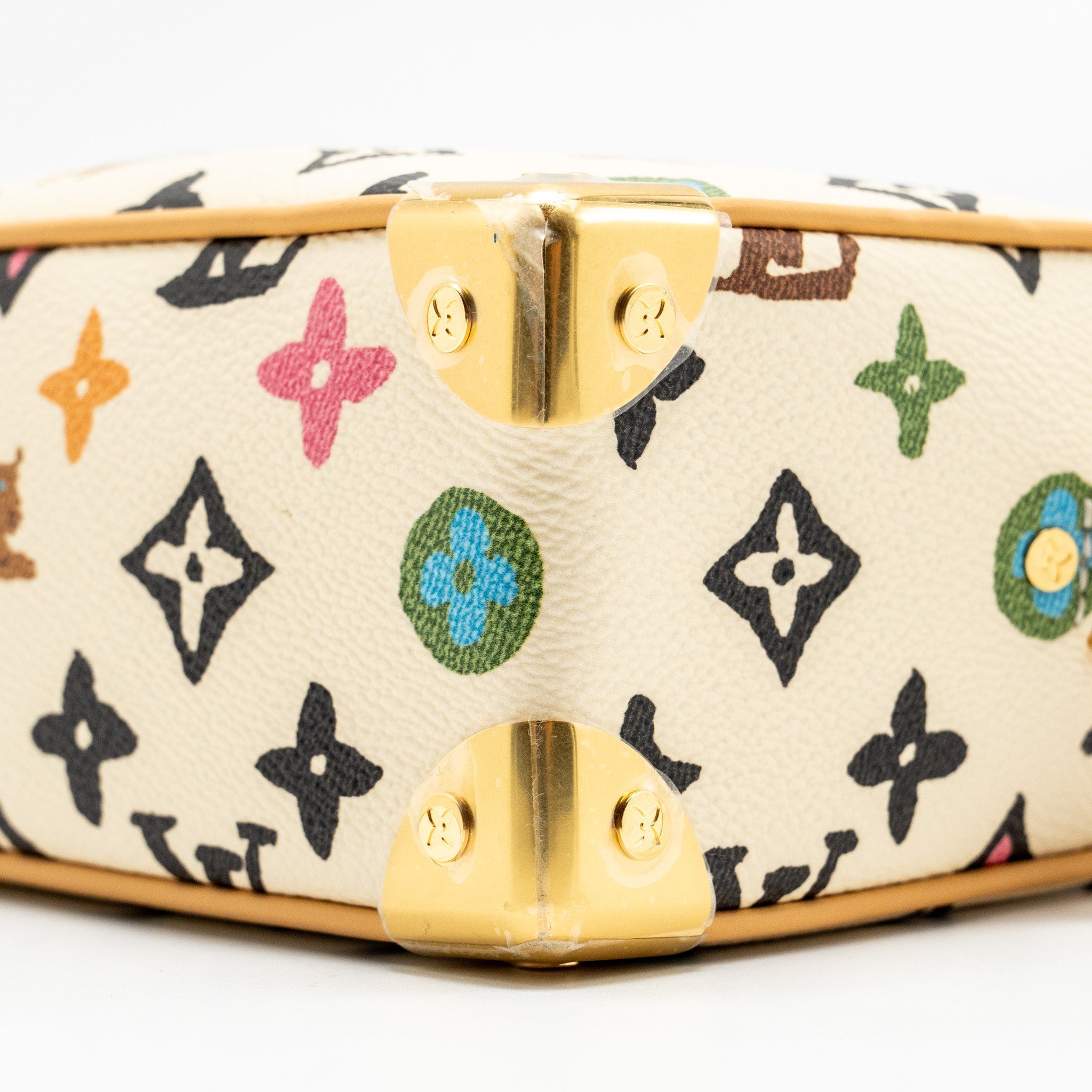 MINI SOFT TRUNK MONOGRAM CRAGGY CANVAS GHW