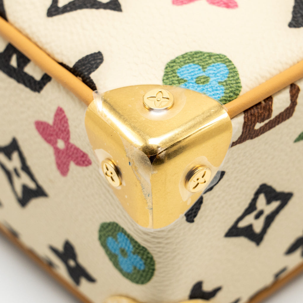 MINI SOFT TRUNK MONOGRAM CRAGGY CANVAS GHW