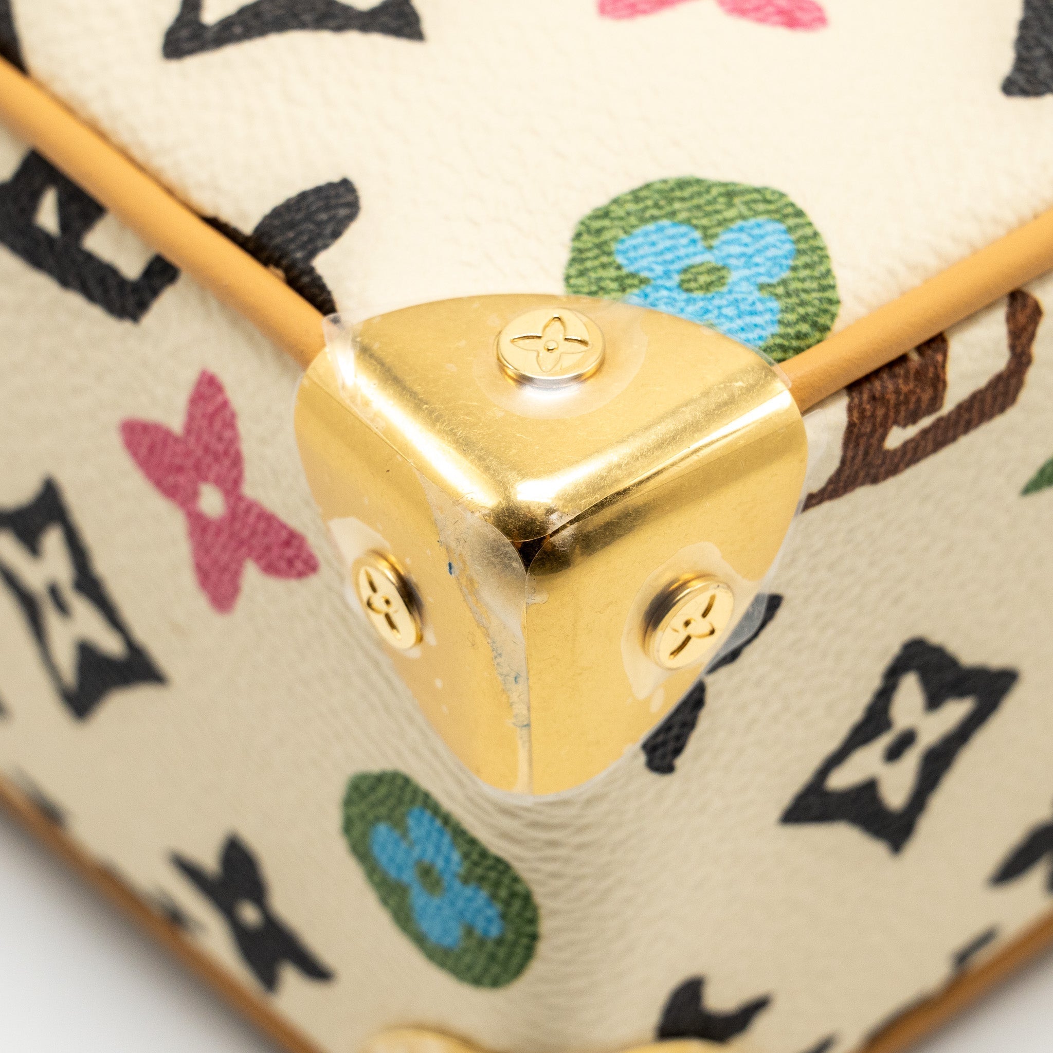 MINI SOFT TRUNK MONOGRAM CRAGGY CANVAS GHW