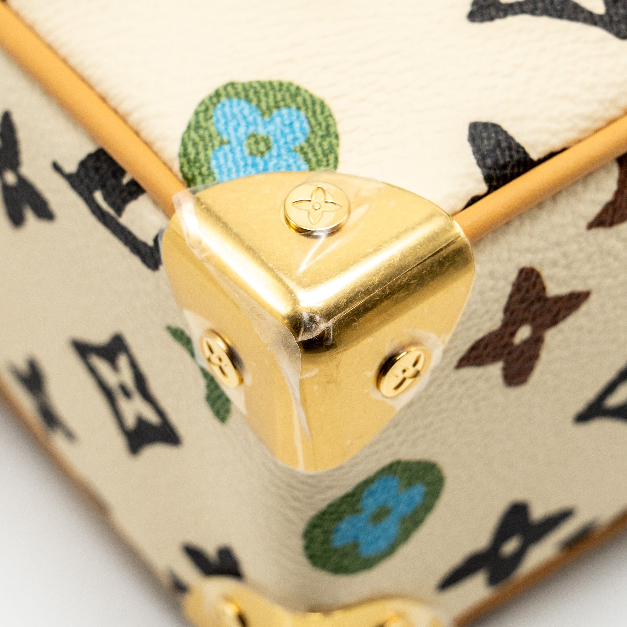 MINI SOFT TRUNK MONOGRAM CRAGGY CANVAS GHW