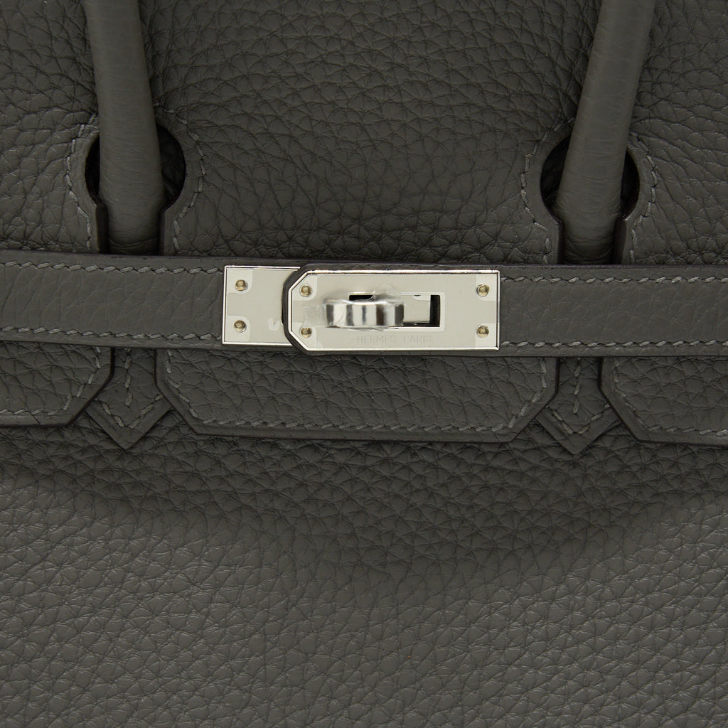 HERMES BIRKIN 25 TOGO GRIS MEYER SHW